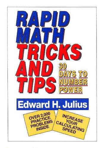 Rapid Math Tricks and Tips (1992)