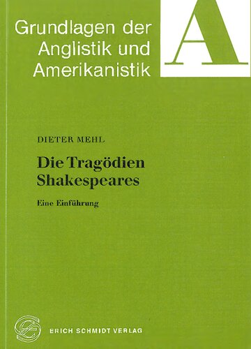 Die Tragödien Shakespeares : eine Einführung