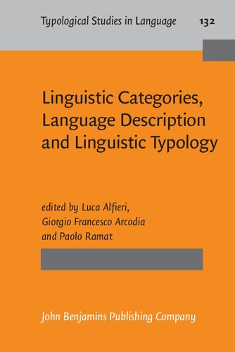 Linguistic categories, language description and linguistic typology