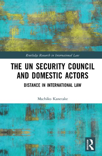 The UN Security Council and Domestic Actors: Distance in international law