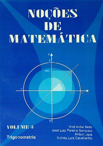 Noções de Matemática vol. 3 - Trigonometria