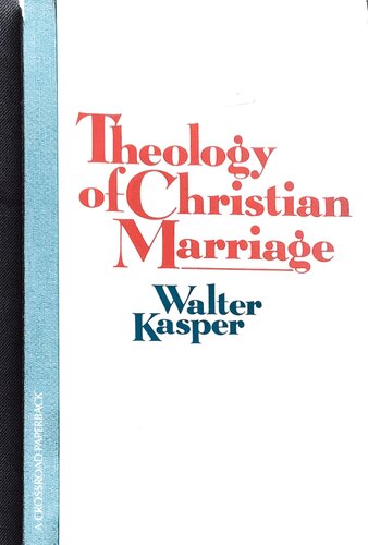 Theology of Christian Marriage