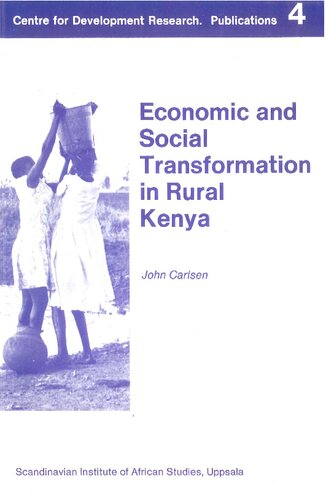 Economic and Social Transformation in Rural Kenya