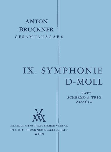 Ninth Symphone (score)