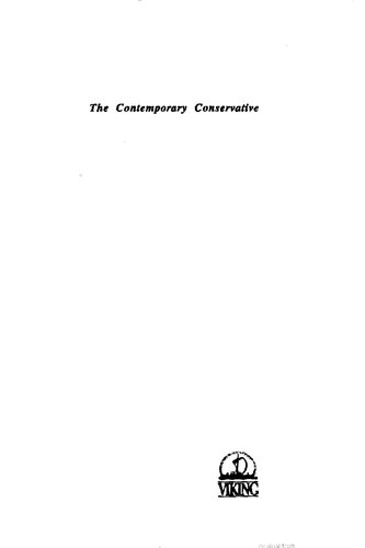 The contemporary conservative : selected writings