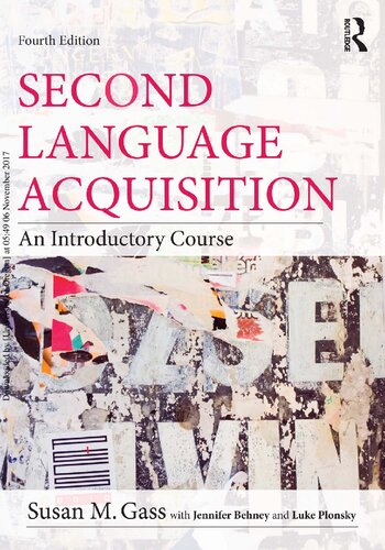 Second Language Acquisition: An Introductory Course