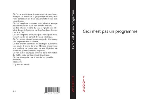 Ceci n'est pas un programme