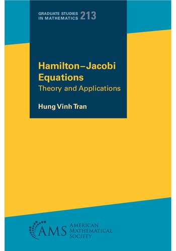 Hamilton–Jacobi Equations: Theory and Applications