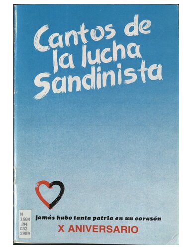 Cantos de la lucha Sandinista