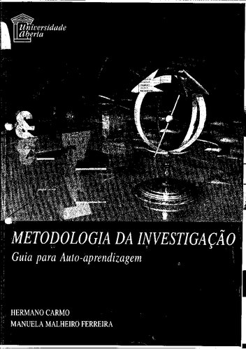 Metodologia da Investigação - Guia para auto-aprendizagem