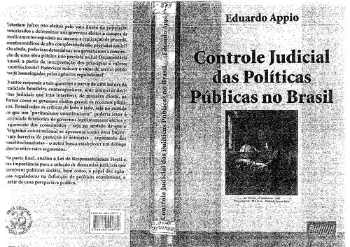 Controle Judicial das Políticas Públicas no Brasil