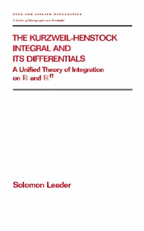 The Kurzweil-Henstock integral and its differentials