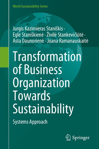 Transformation of Business Organization Towards Sustainability: Systems Approach