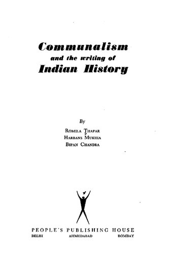 Communalism and the Writing of Indian History