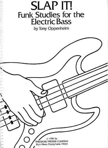 Slap It: Funk Studies for the Electric Bass - MP3 Audio Download (GUITARE BASSE)