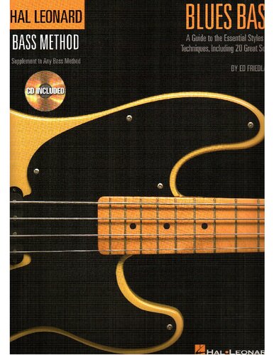 Hal Leonard Blues Bass Method Tab + Accès audio (Hal Leonard Bass Method)