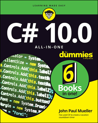 C# 10.0 All-in-One For Dummies (For Dummies (Computer/Tech))