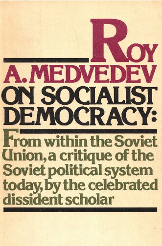 On socialist democracy