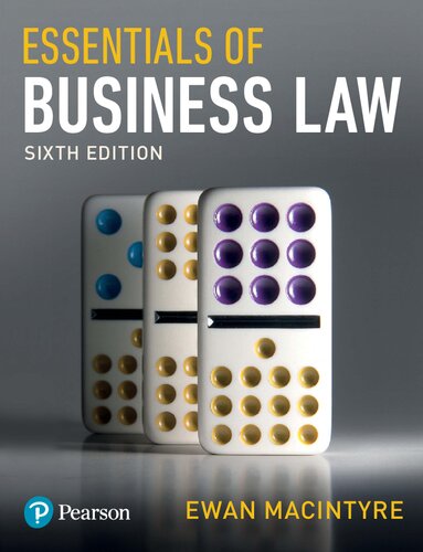 Essentials of business law.