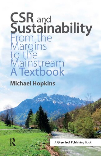 CSR and Sustainability: From the Margins to the Mainstream: A Textbook