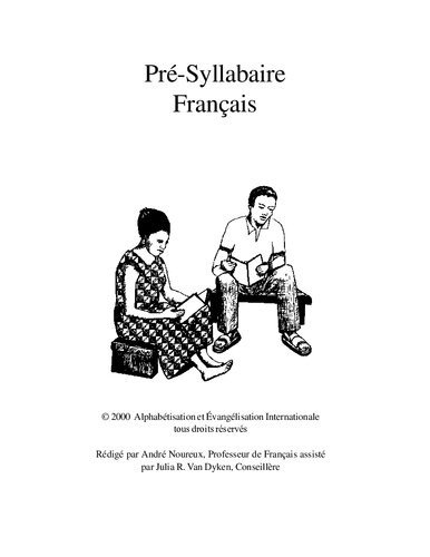 Pré-Syllabaire Français