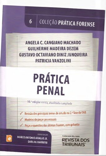 Prática Penal - Volume 6. Coleção Prática Forense