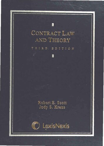 Contract Law and Theory