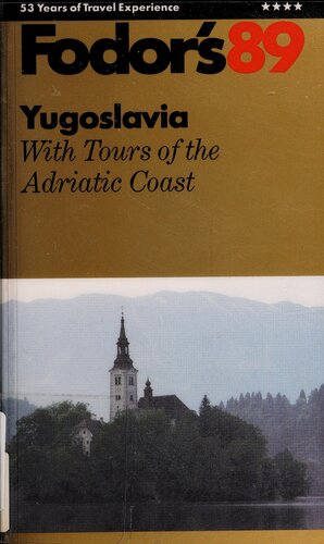 Fodor’s Yugoslavia 1989