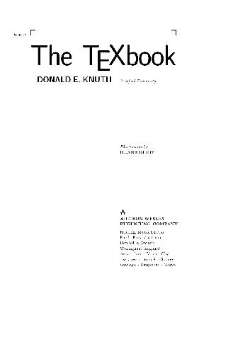 The TeXbook