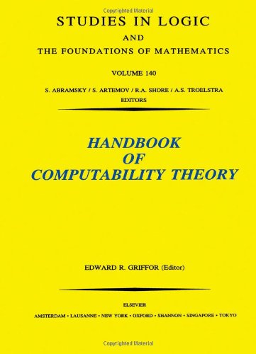 Handbook of Computability Theory