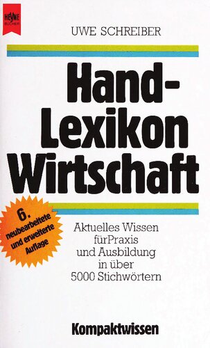 Handlexikon Wirtschaft