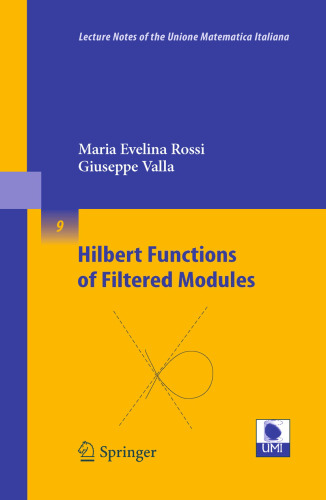 Hilbert functions of filtered modules