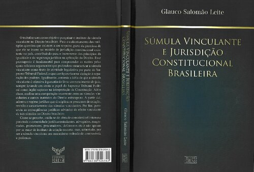 Sumula Vinculante E Jurisdicao Constitucional Brasileira