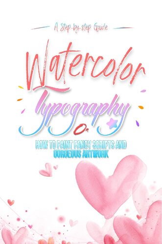 Watercolor Typography