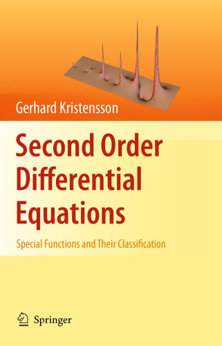 Second order differential equations: Special functions and their classification