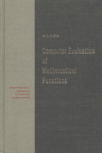 Computer evaluation of mathematical functions