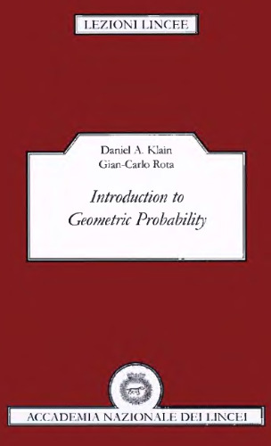 Introduction to geometric probability