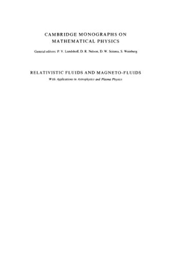 Relativistic fluids and magneto-fluids