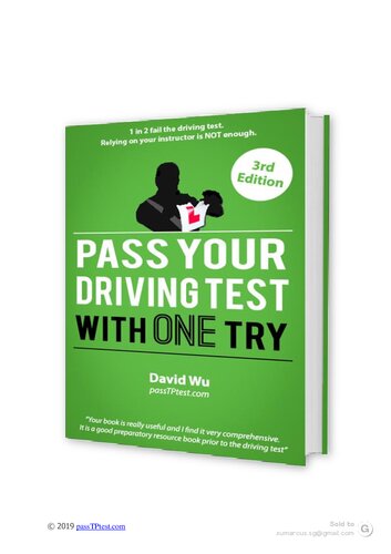 Pass Your Driving Test with One Try