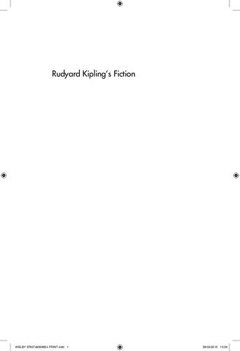 Rudyard Kipling's Fiction: Mapping Psychic Spaces