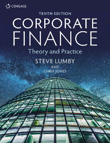 Corporate Finance: Theory and Practice