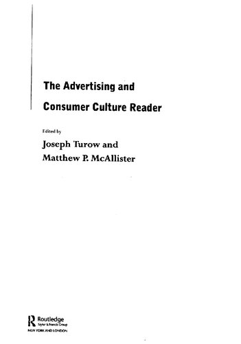 The advertising and consumer culture reader