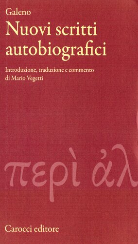 Nuovi scritti autobiografici