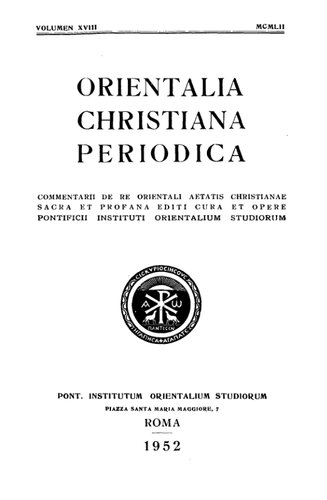 Orientalia Christiana Periodica