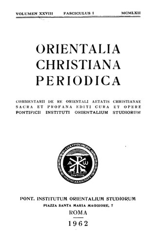 Orientalia Christiana Periodica