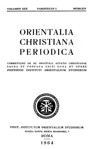 Orientalia Christiana Periodica