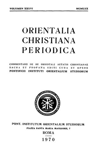 Orientalia Christiana Periodica