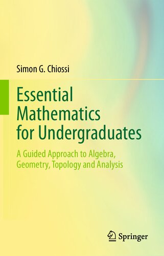 Essential Mathematics for Undergraduates