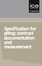 Specification for Piling - Contract Documentation and Measurement