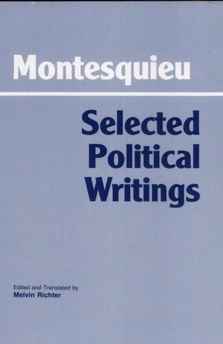 Selected Political Writings